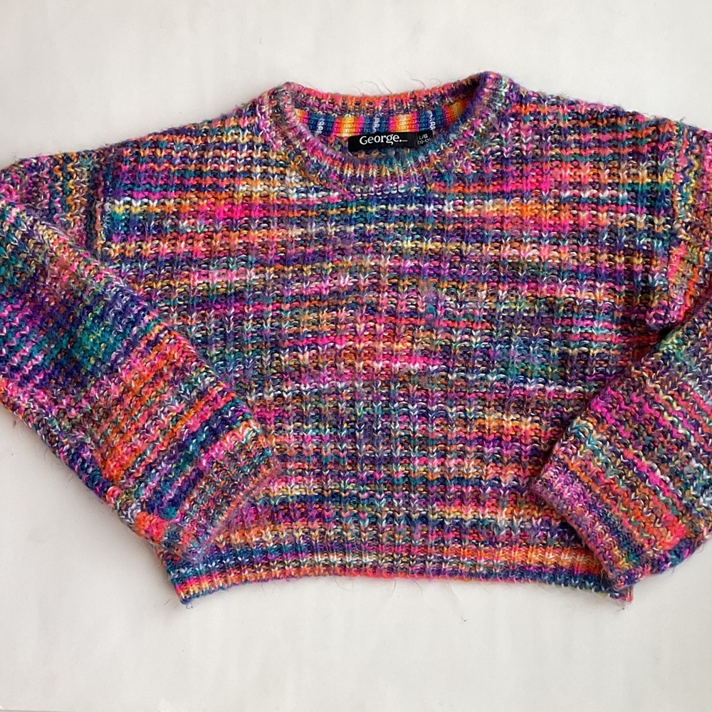 George Colorful Knit Sweater